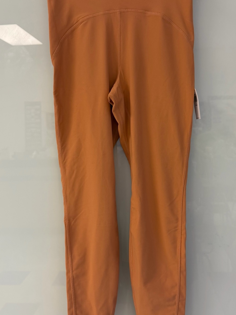 Old Navy Rust Orange High-Waist Leggings